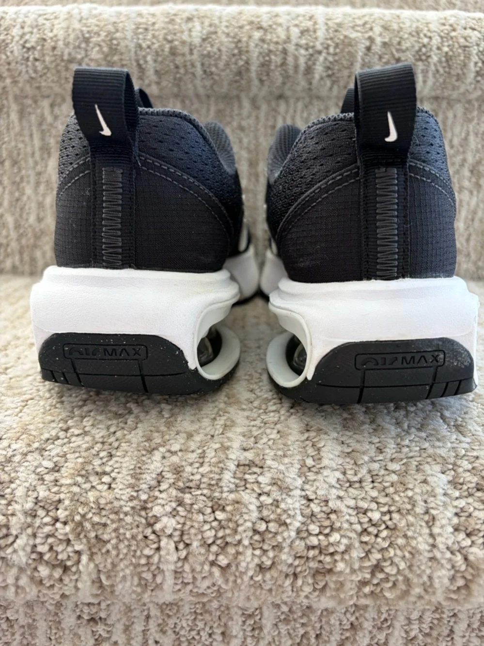 Nike Air Max INTRLK Lite kids' sneakers black and white. Size Boys 3. - Picture 7 of 10